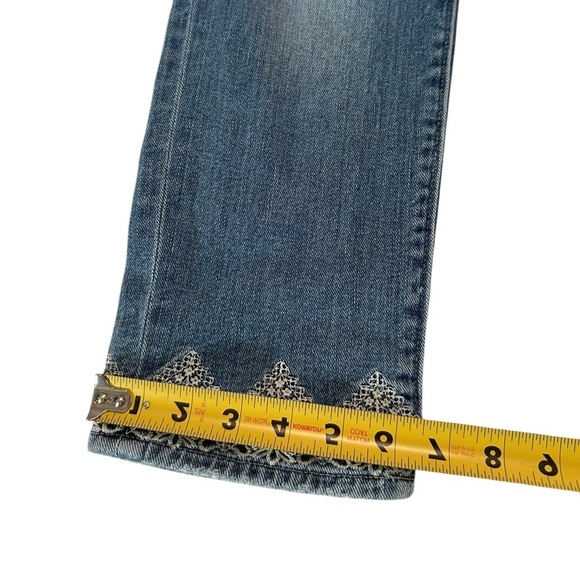 LUCKY BRAND  Orta Premium Sweet Crop Capri Jeans Size 0/25 - Picture 12 of 16
